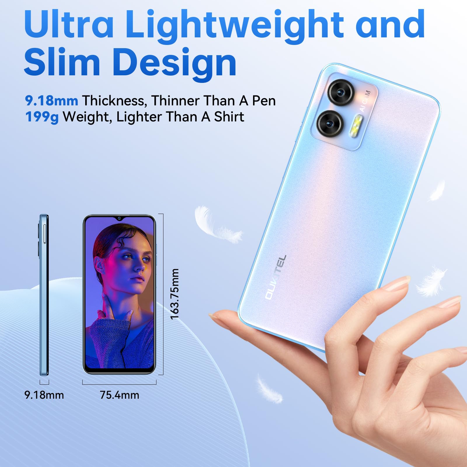 新品未開封】OUKITEL C36 スマートフォン 12GB+128GB